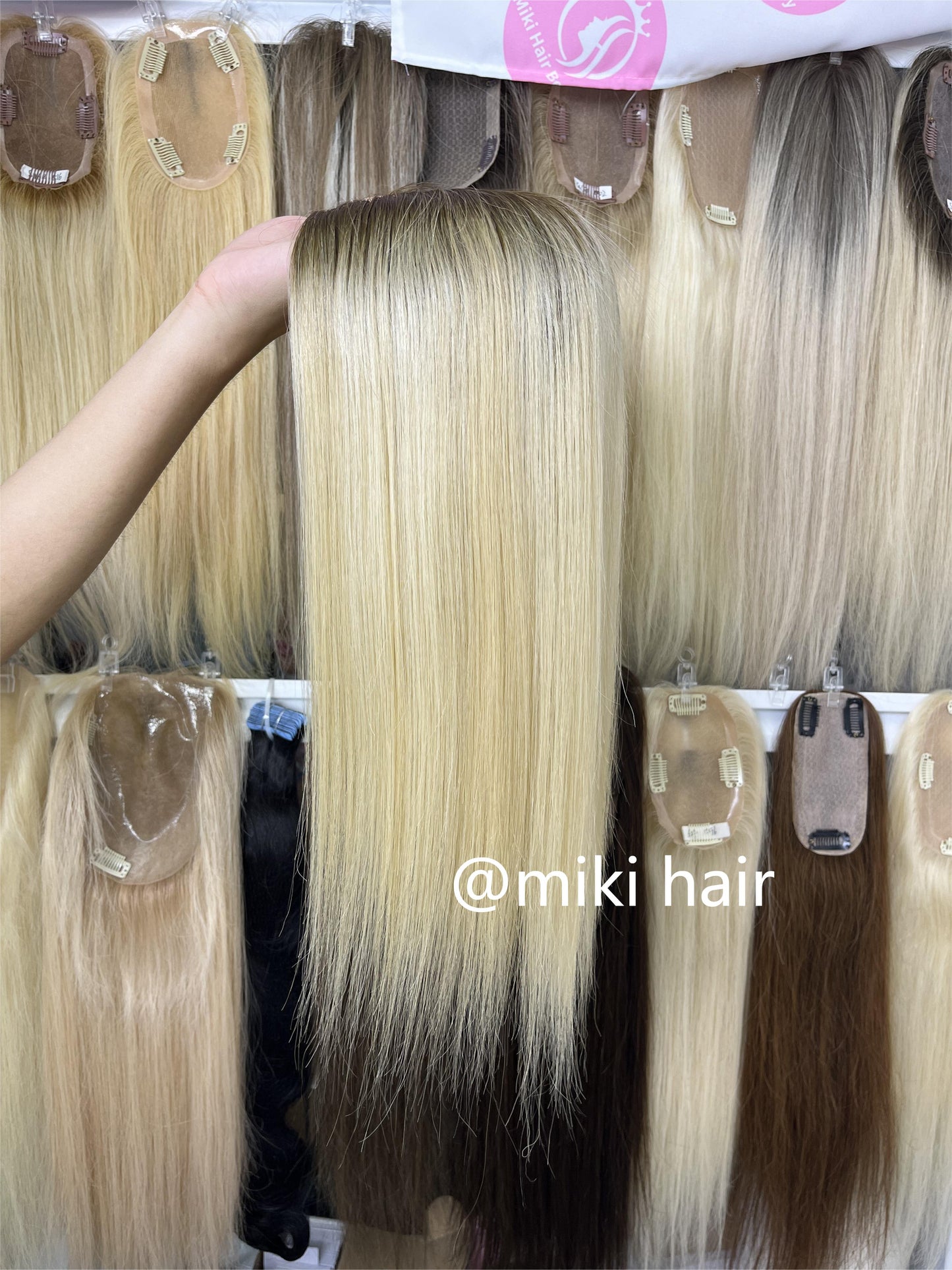 Silk topper balayage color 02 , 5*6inch 16inch