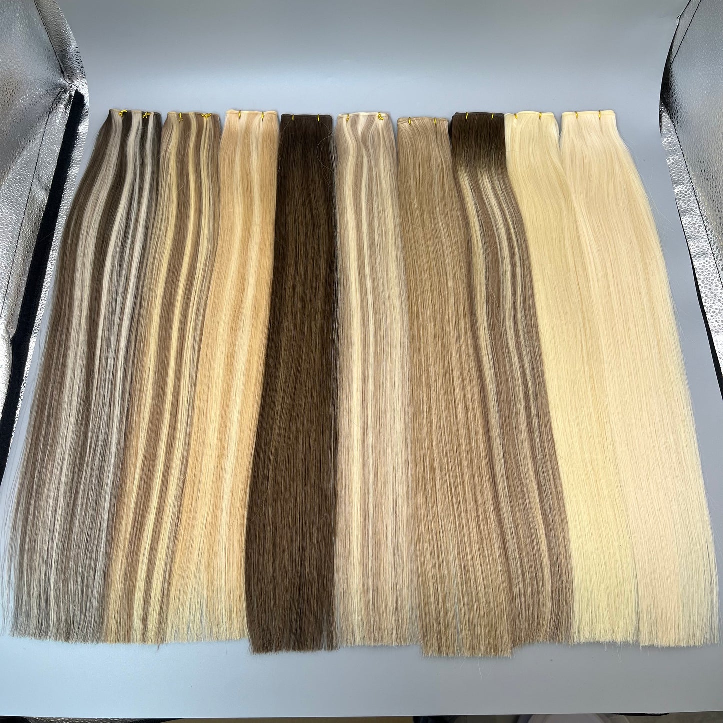 Genius weft virgin hair in stock