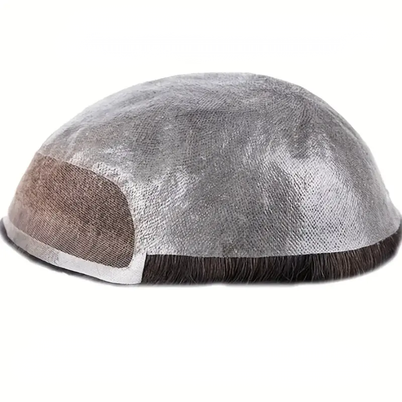 oupee for Men Hair Pieces for Men System for Men 10X8" Human Hair Implant Prosthesis Patch Units BIO