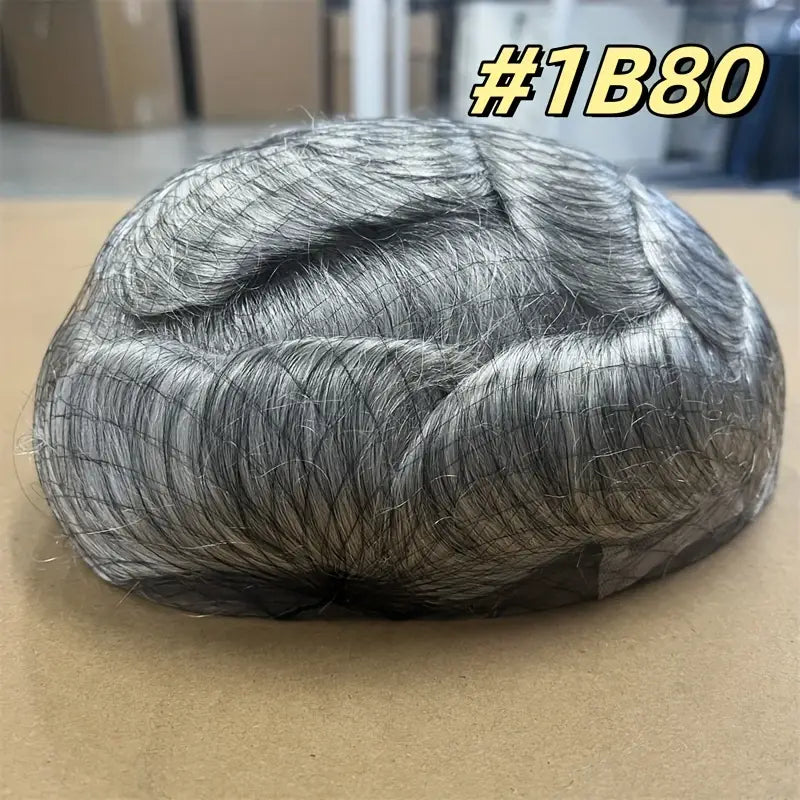 oupee for Men Hair Pieces for Men System for Men 10X8" Human Hair Implant Prosthesis Patch Units BIO
