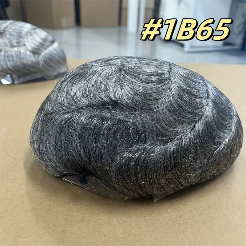 oupee for Men Hair Pieces for Men System for Men 10X8" Human Hair Implant Prosthesis Patch Units BIO