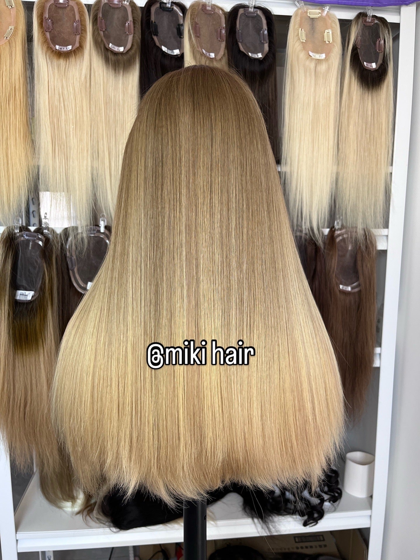 Jewish lace wig European virgin hair best quality 12-24inch in stock （B7/14）