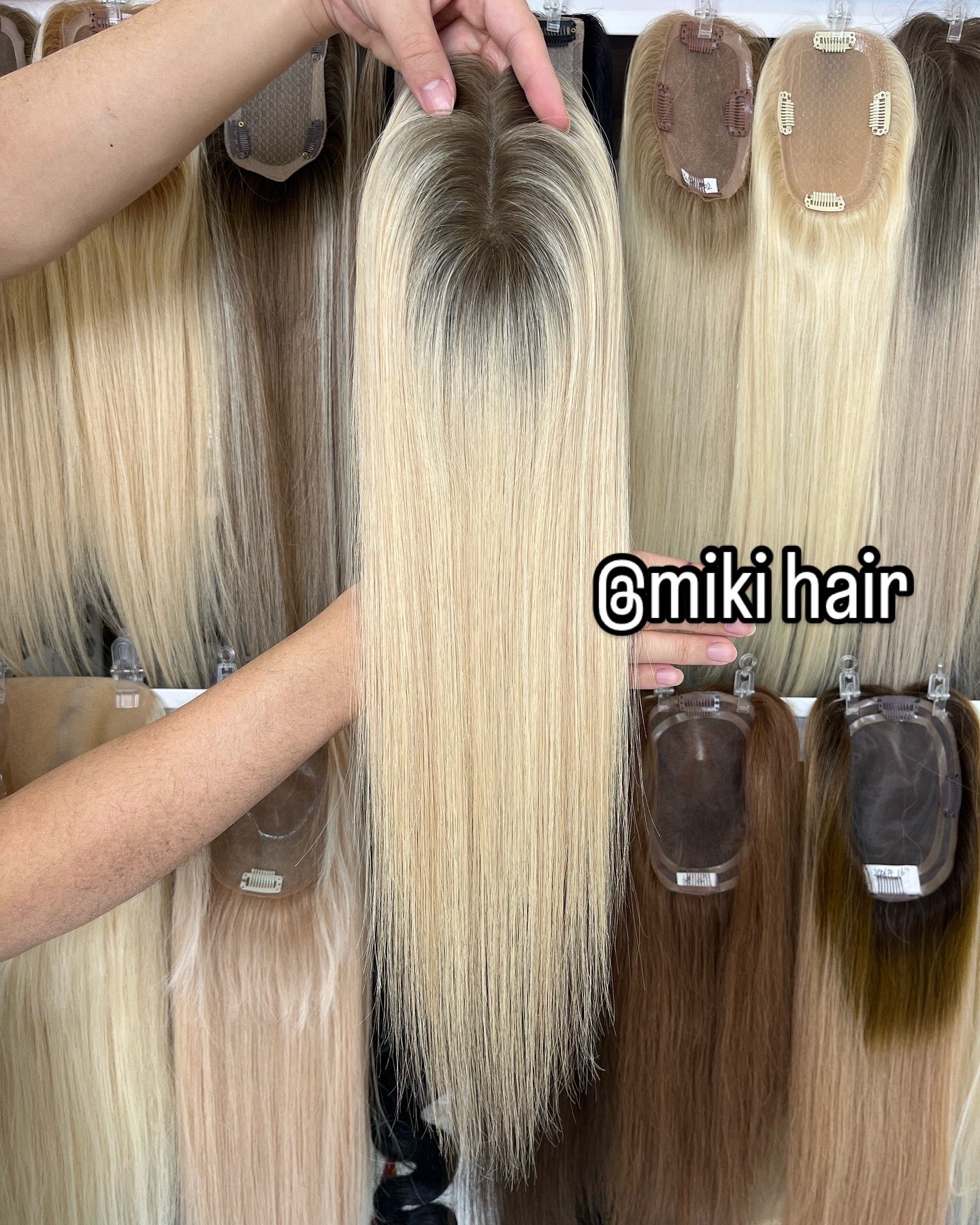Mono topper 3*5.5inch 14-18inch many colors in stock