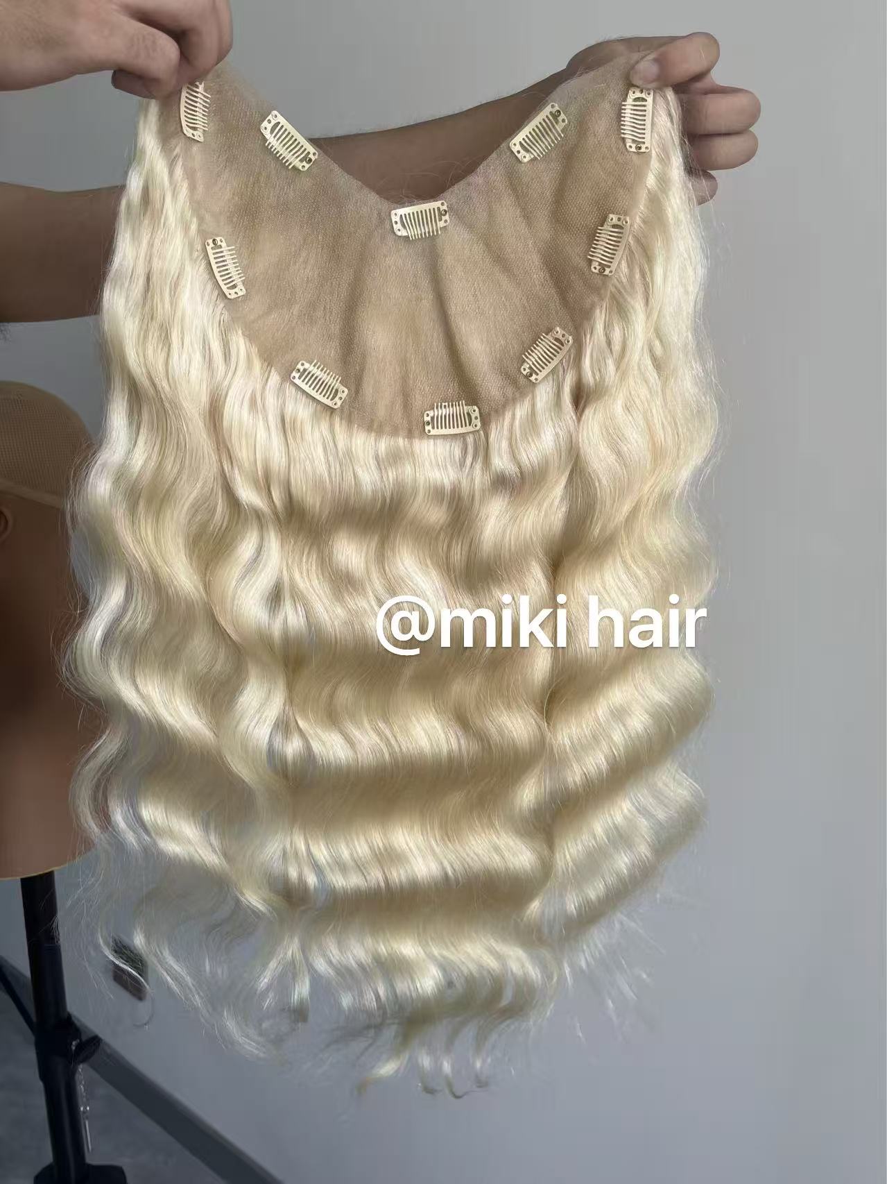 V shape clips topper