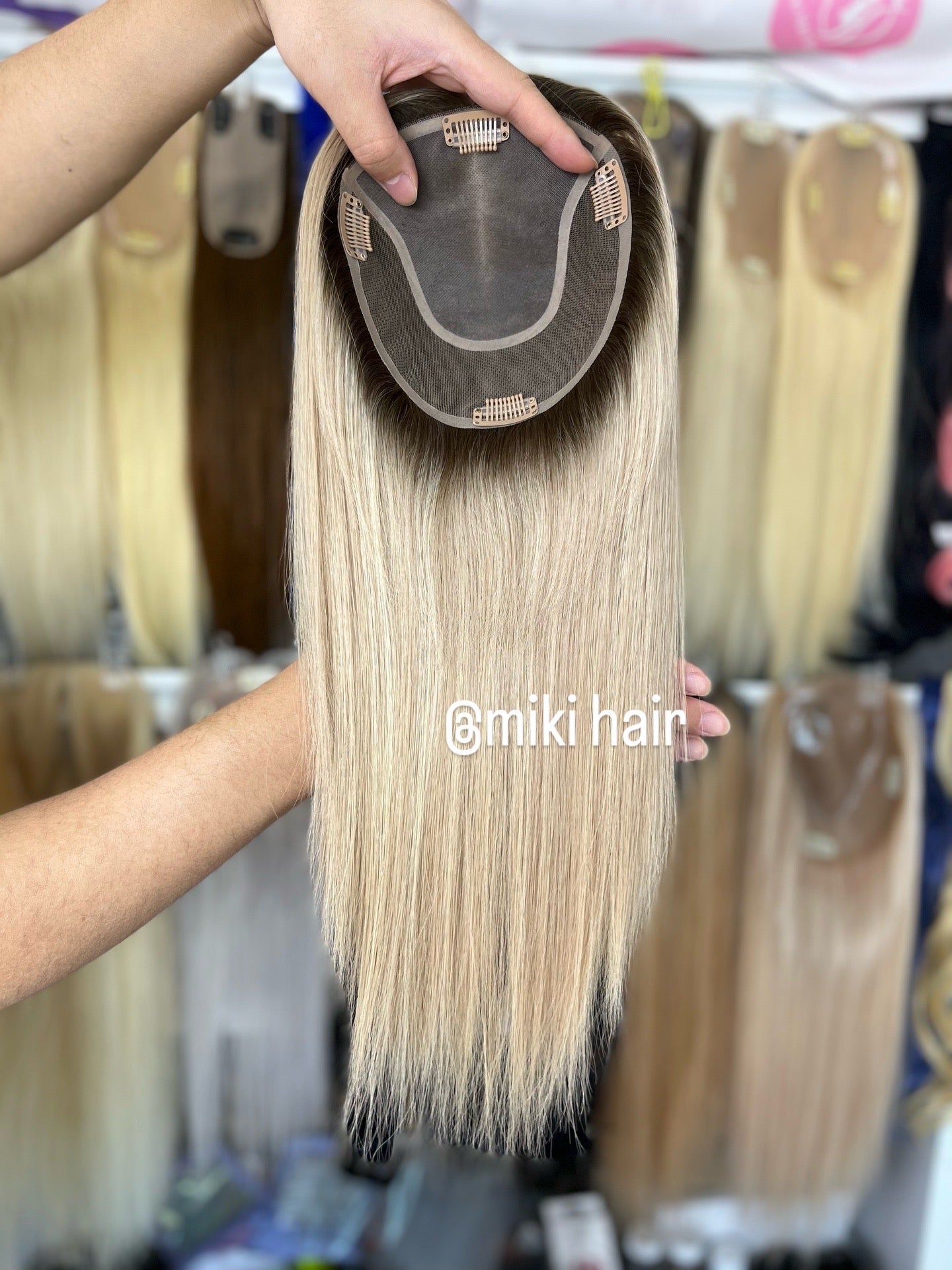 New base mono with lace topper