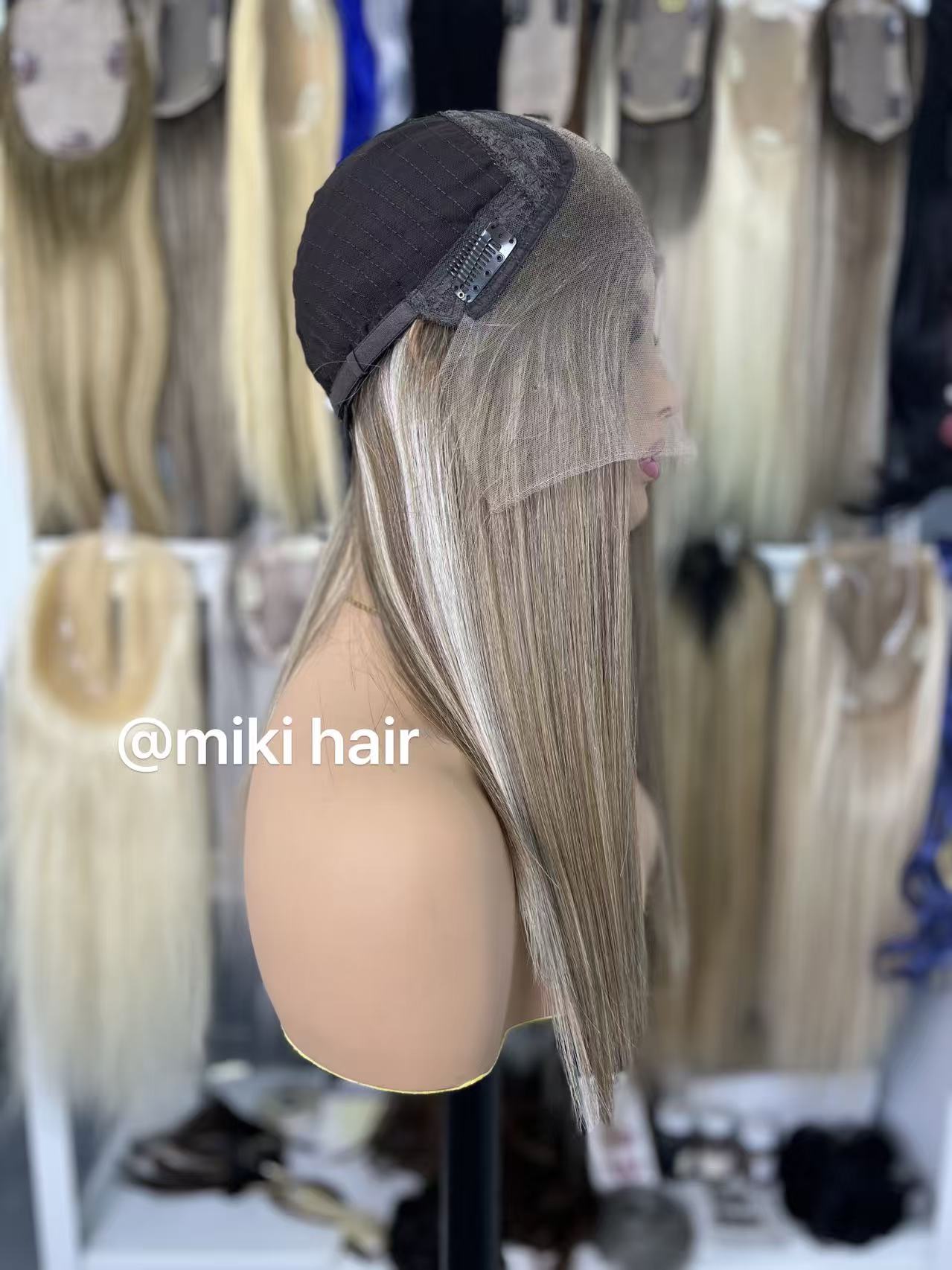 Jewish lace wig European hair  #6/500/60