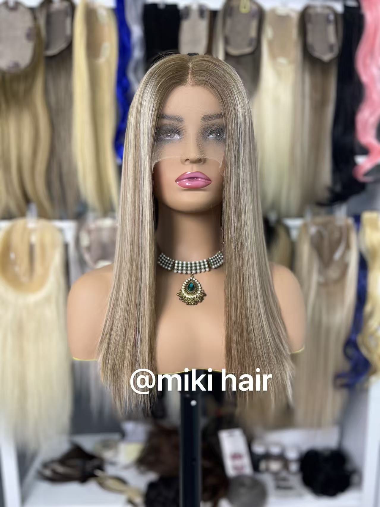 Jewish lace wig European hair  #6/500/60
