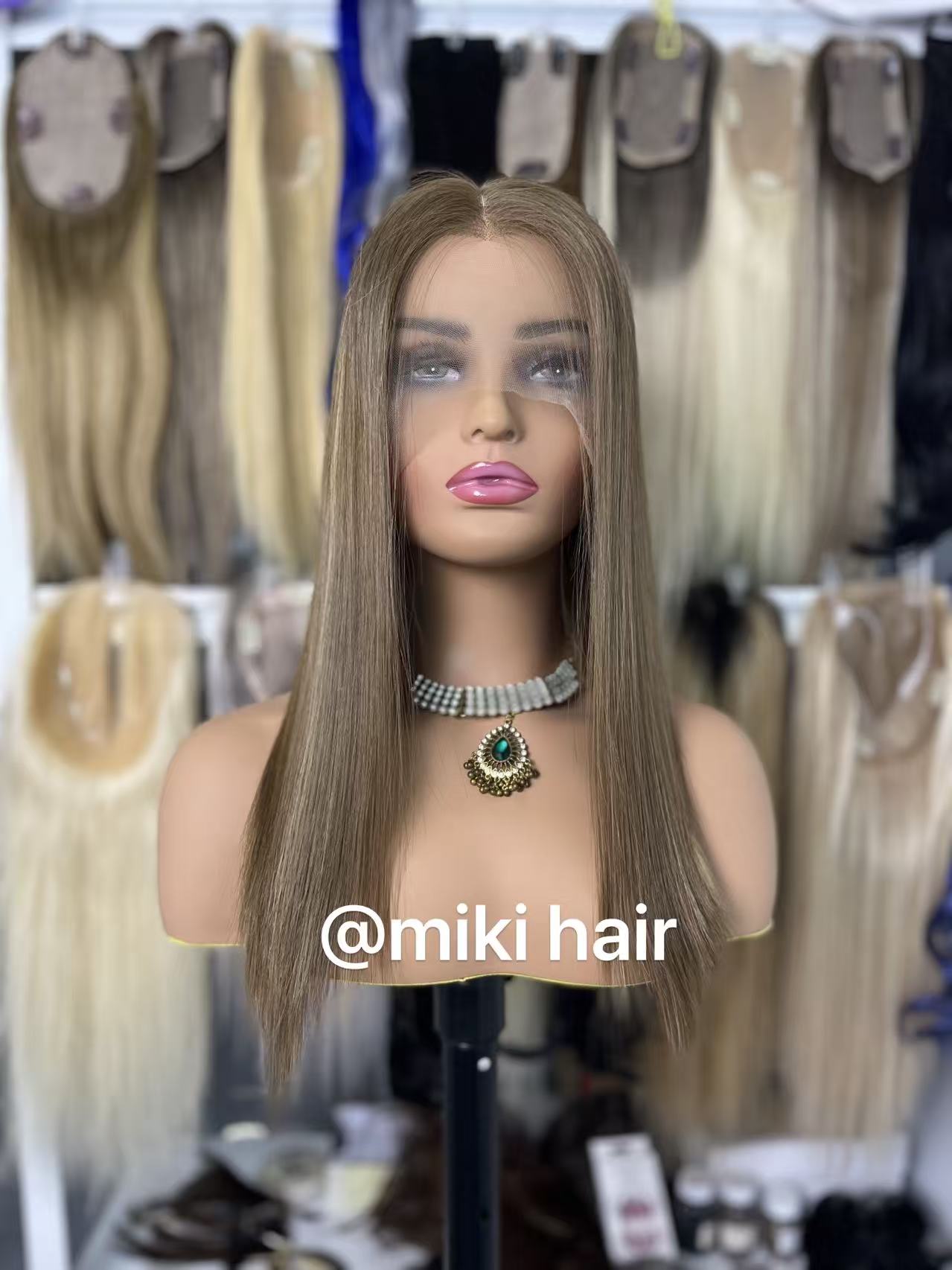 Jewish lace wig European hair  #6/8/14