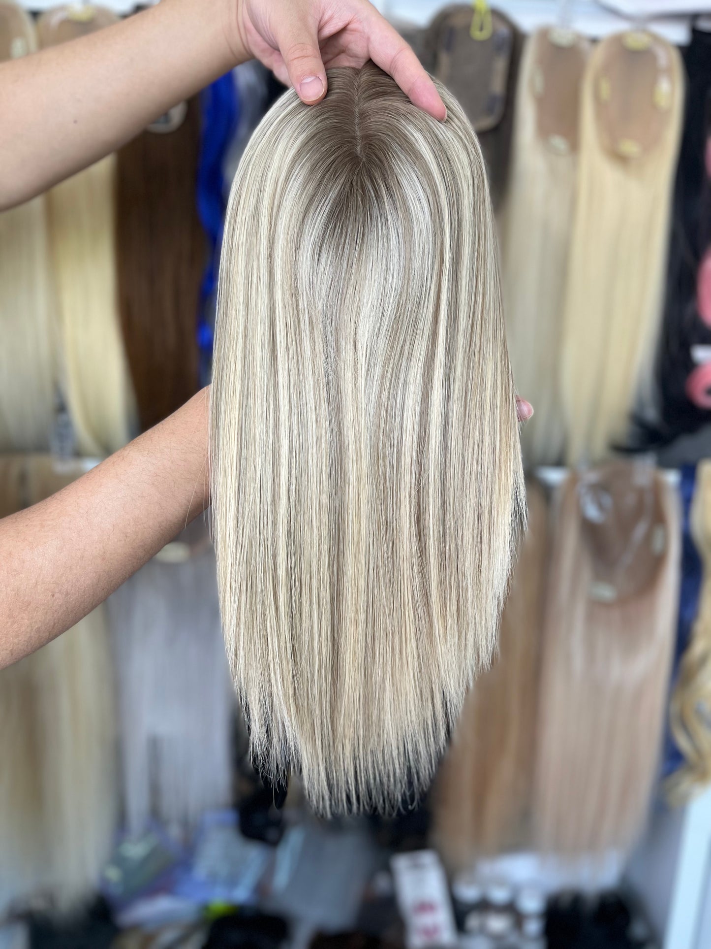 New base mono with lace topper